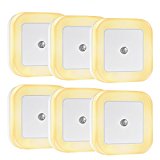 Luci Notturne con Sensore di Luminosità confezione da 6 pezzi