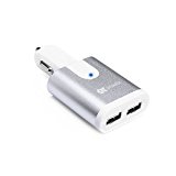 Caricabatterie da auto con 2 porte USB