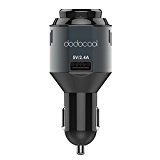 Caricabatteria da Auto con Auricolare Senza Fili e Purificatore d’Aria Ossigeno Bar 3 in 1