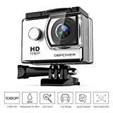 DBPOWER® Action Camera impermeabile 1080P HD 12MP
