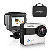Andoer Action Cam 4K WiFi Full HD 1080P 20MP Touchscreen LCD