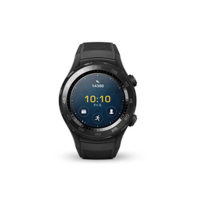 Huawei Watch 2 Smartwatch, 4 GB ROM, Android Wear, Bluetooth, Wifi, Monitoraggio della frequenza cardiaca, Nero (Carbon Black)