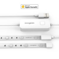 Striscia LED Koogeek con supporto HomeKit lunga 2 metri 16 milioni di colori dimmerabili