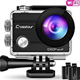Action Cam, Crosstour Sport WIFI Camera Impermeabile 1080P