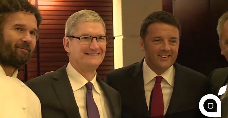 Oggi Tim Cook incontrerà il papa Francesco ed il Primo Ministro Renzi