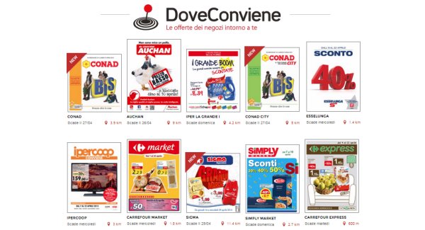 Volantini cartacei addio, ora esistono le app!