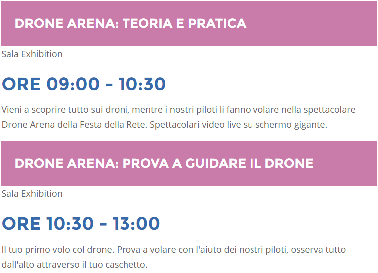 Festa Della Rete 2016: io parlerò di Droni, tu ci sarai?