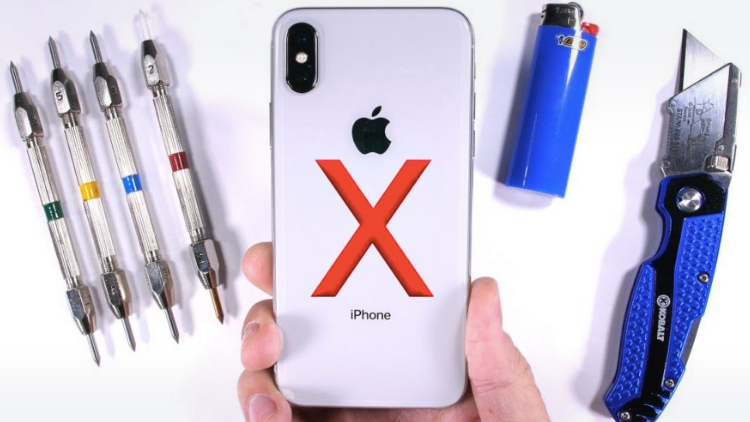 Quanto iPhone X è resistente ai graffi? Ecco il test [Video]
