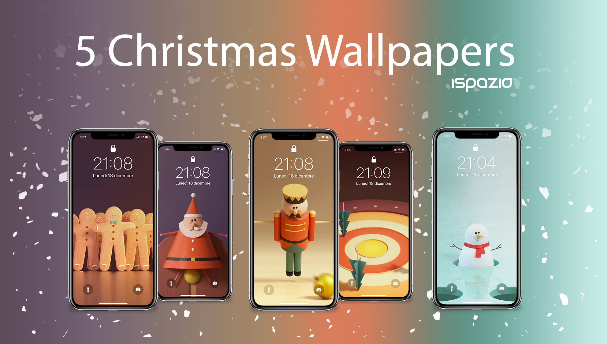 Natale è alle porte: altri 8 Sfondi natalizi per i vostri iPhone! #WallpaperSelection #141