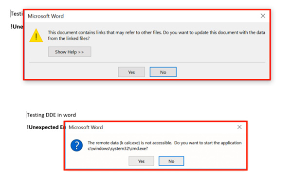 Scoperto un malware in Microsoft Word che permette di infettare i PC senza Macro