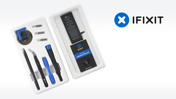 Anche IFIXIT riduce il prezzo dei Kit per sostituire autonomamente la batteria degli iPhone