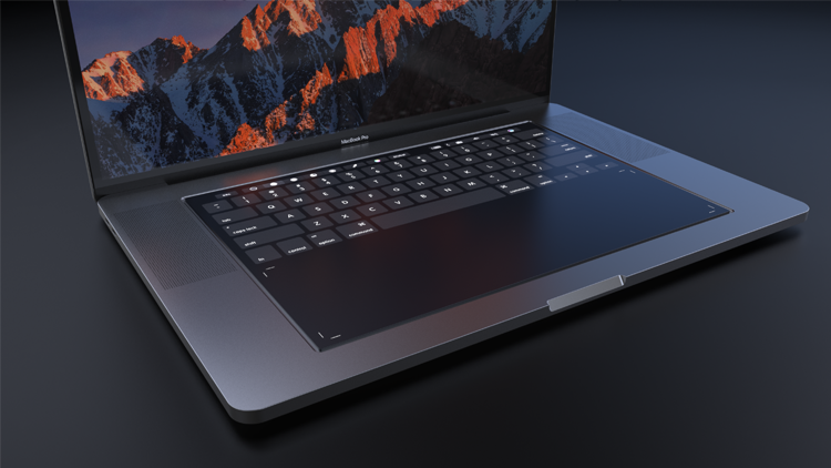 Apple brevetta una nuova tastiera touch screen per MacBook