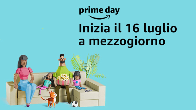 Prime Day Amazon: inizia il 16 Luglio alle 12:00 e durerà 36 ore