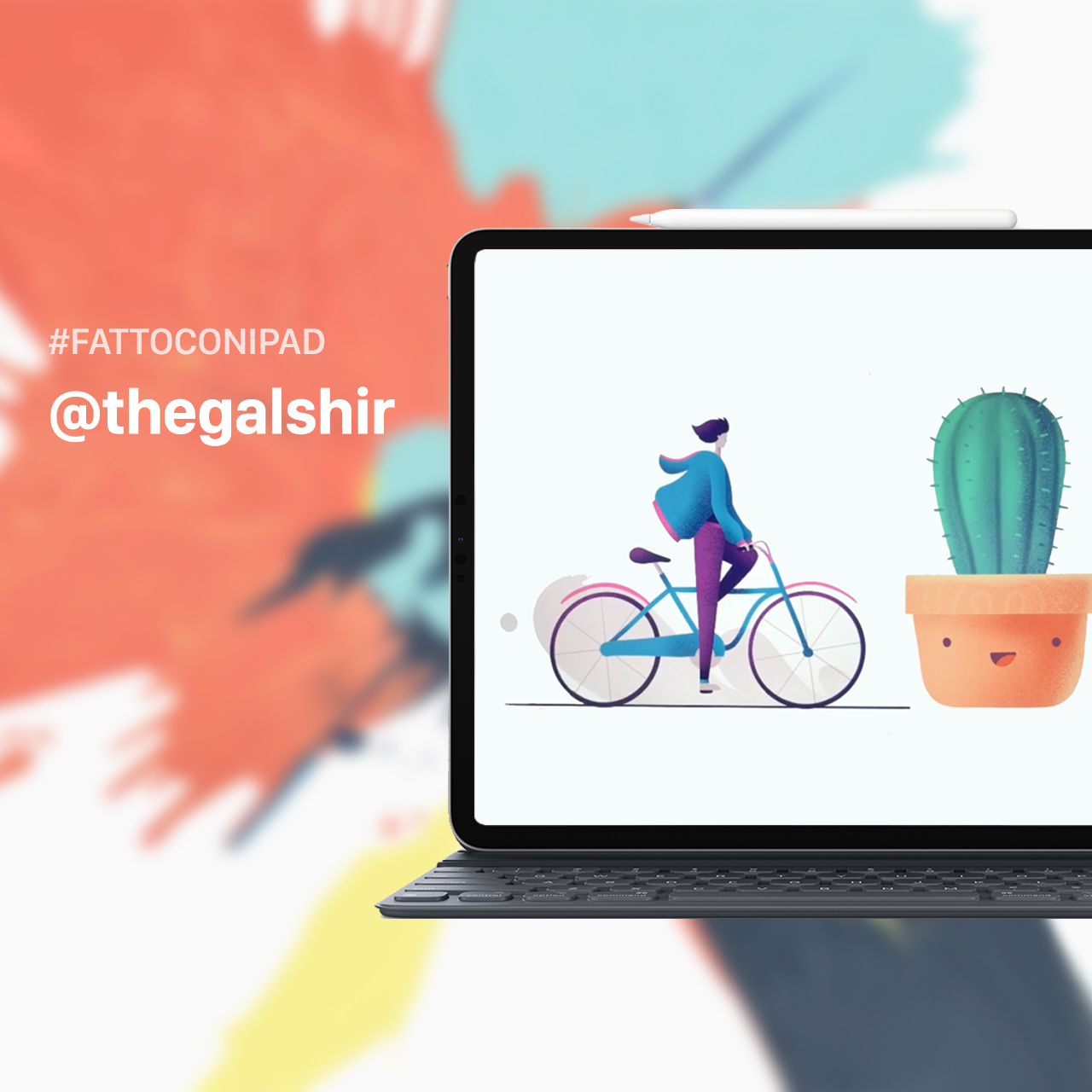 #FattoConiPad – Ecco due lavori di @thegalshir realizzati con iPad Pro ed Apple Pencil 2 [Video]