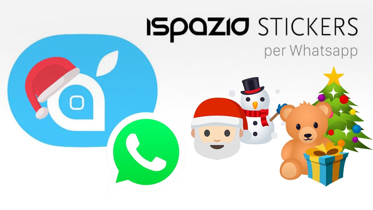 Ecco gli iSpazio Stickers di Natale da aggiungere a Whatsapp [Download]