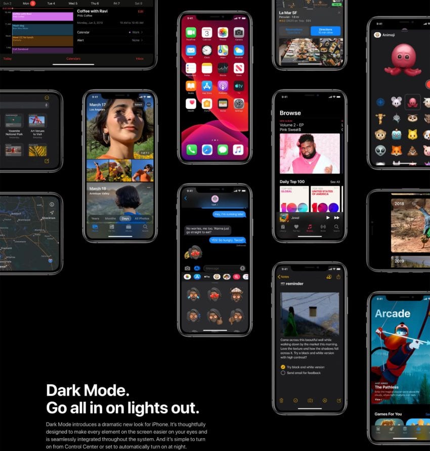 iOS 13 aggiunge il supporto per i caratteri personalizzati