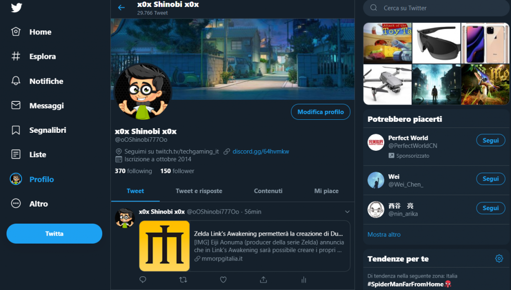 Twitter si rinnova: Come attivare la nuova grafica e la Modalità Scura