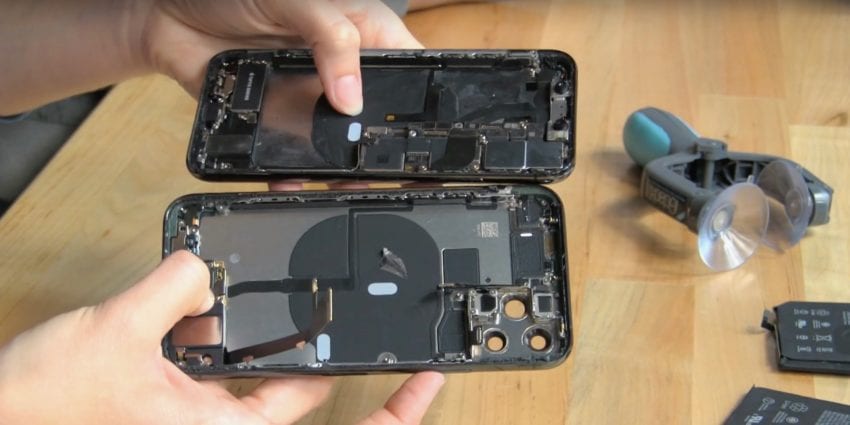Il teardown dell’iPhone 11 Pro conferma la possibile presenza della ricarica wireless bilaterale