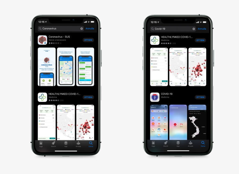 Apple accelera l’approvazione delle app sul coronavirus provenienti da fonti affidabili