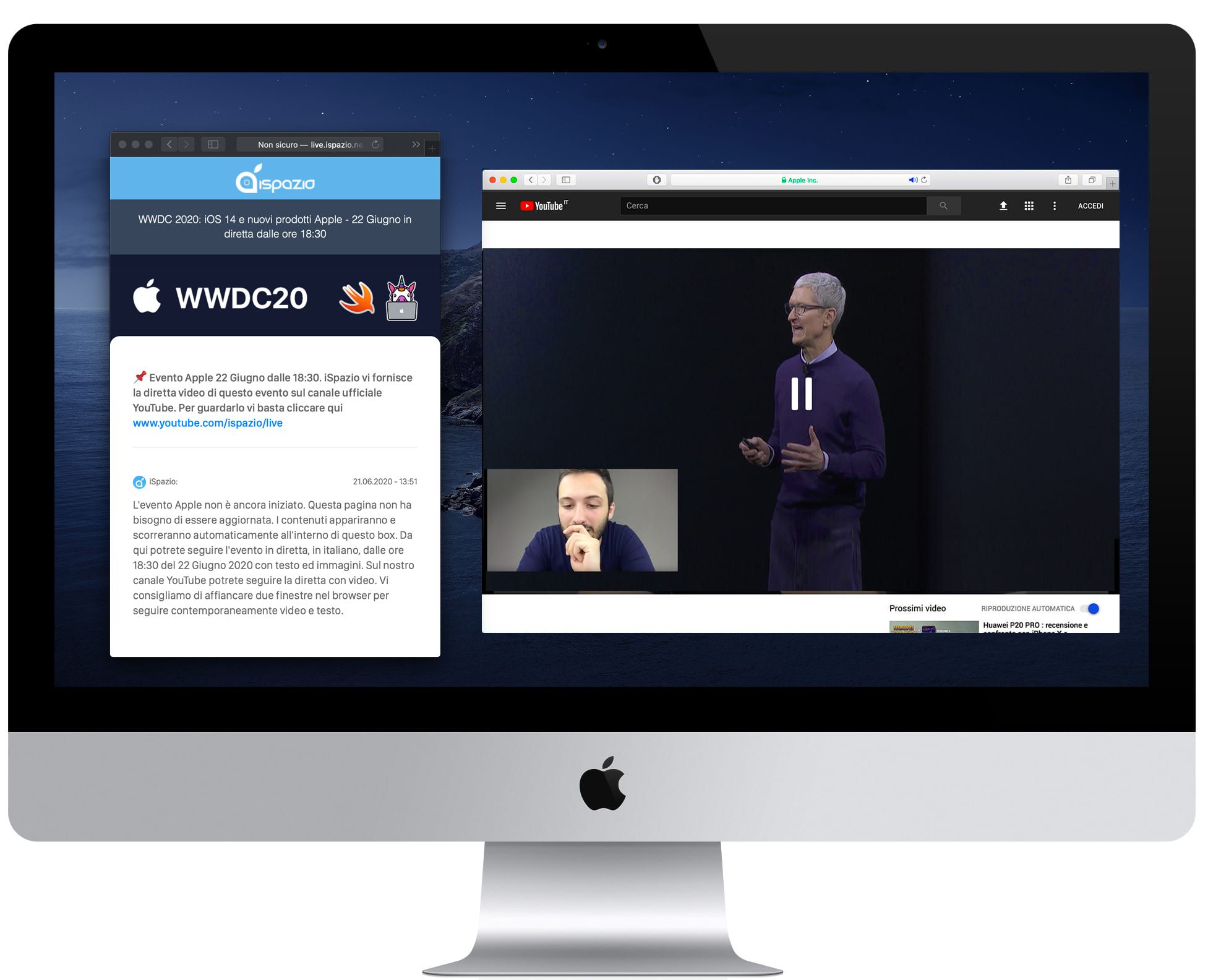 WWDC 2020: Segui l’evento Apple su iSpazio. LIVEBlog + Video Diretta su YouTube