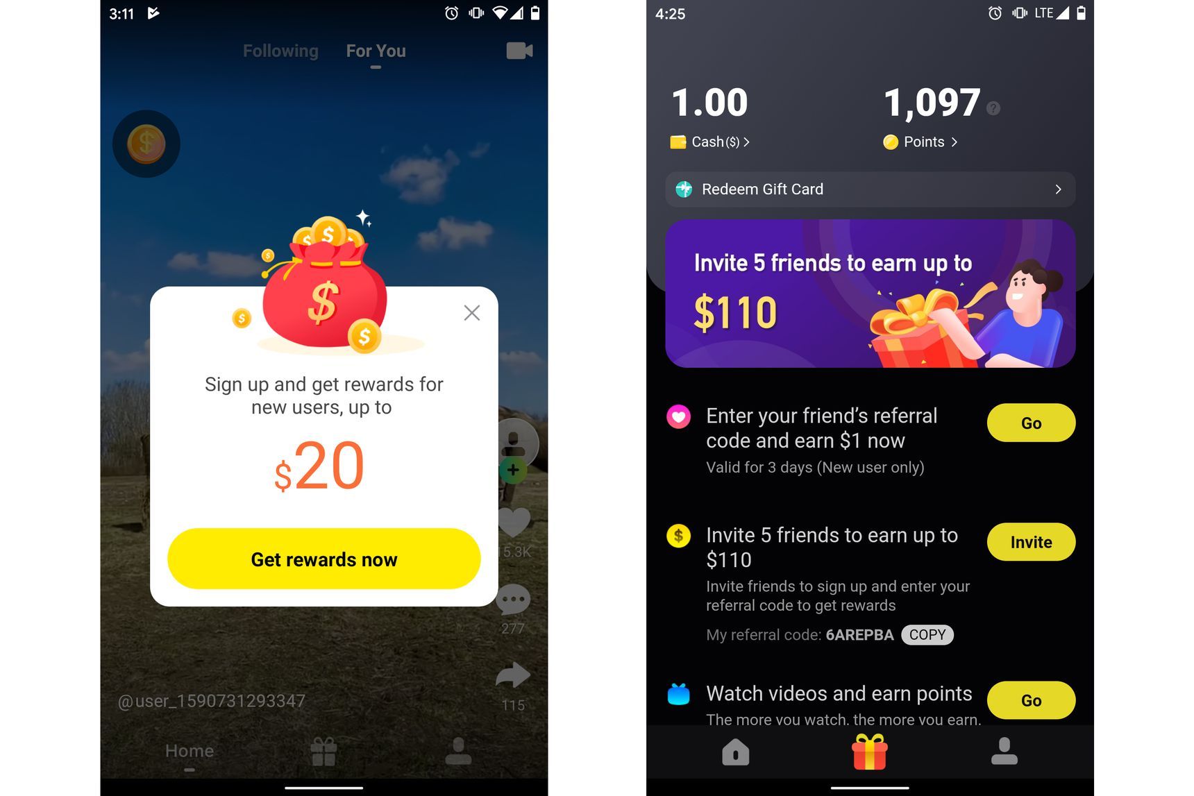Zynn, l’app clone di TikTok che paga gli utenti è in cima alle classifiche dell’App Store