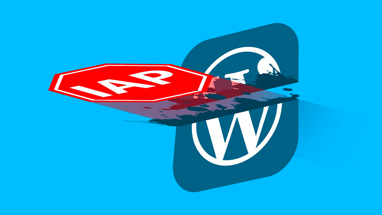 L’app WordPress è stata accettata sull’App Store senza acquisti in-app