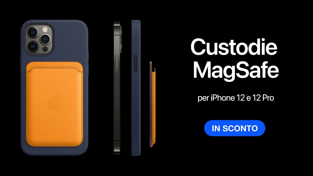 Tutte le Custodie Apple con MagSafe per iPhone 12 e 12 Pro costano già 15€ in meno (anche la Trasparente!)