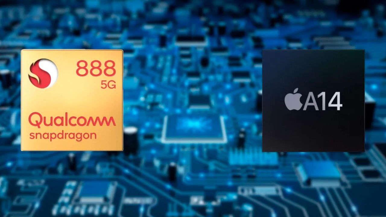 Il chip A14 straccia lo Snapdragonn 888 nei benchmark, bene anche l’A13