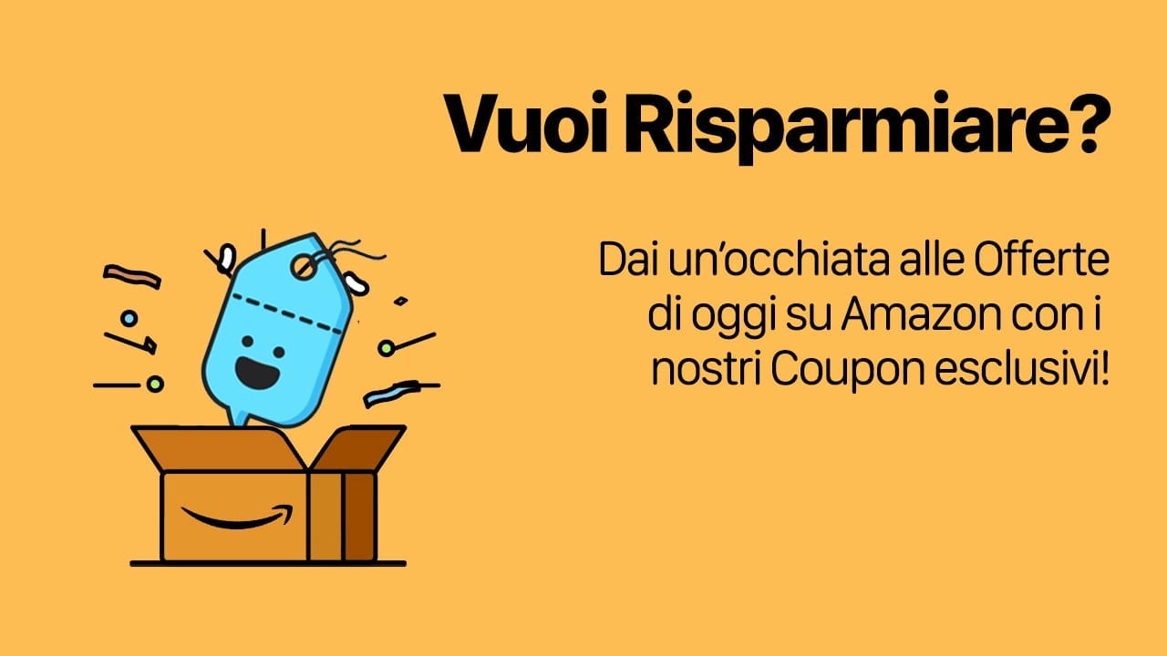 Ecco le migliori offerte di oggi, 03 Dicembre, per risparmiare acquistando su Amazon