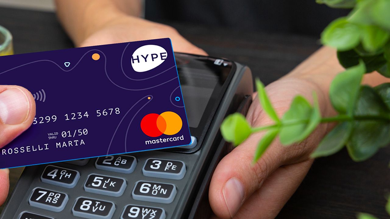 Doppio Cashback con HYPE (di Stato e integrato): La migliore carta ricaricabile completamente GRATIS