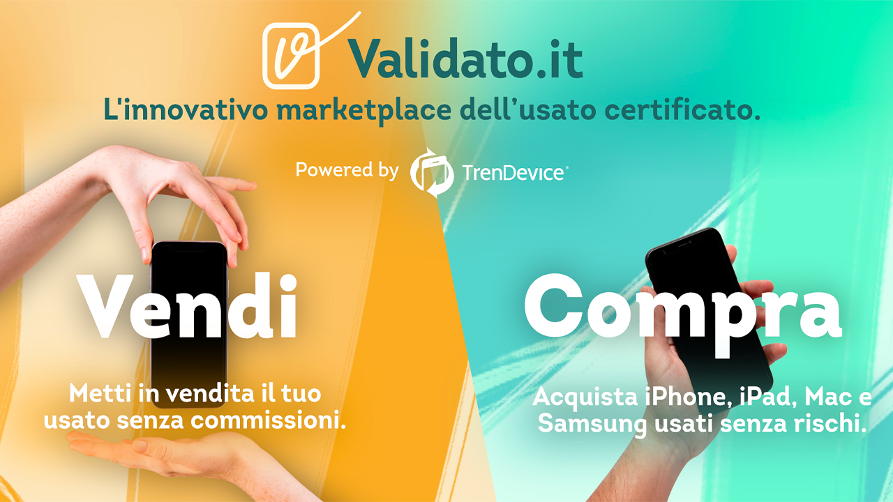 TrenDevice presenta Validato, il marketplace dell’usato certificato. Zero commissioni al lancio.