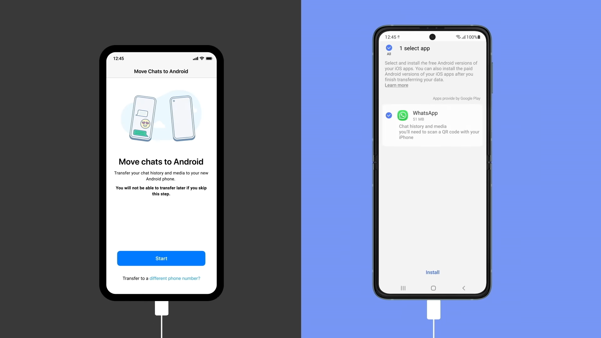 La guida per trasferire le conversazioni WhatsApp da un iPhone ad un Samsung Galaxy