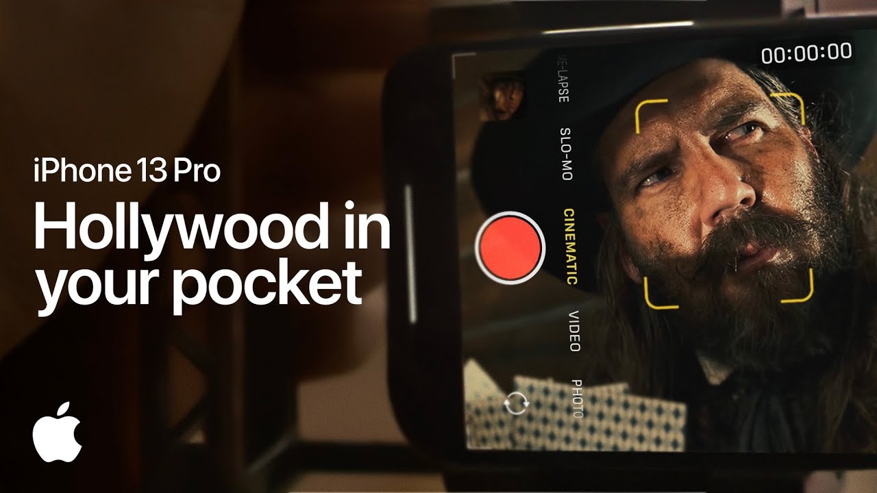 Apple promuove la Modalità Cinema degli iPhone 13 con l’hashtag #HollywoodInYourPocket