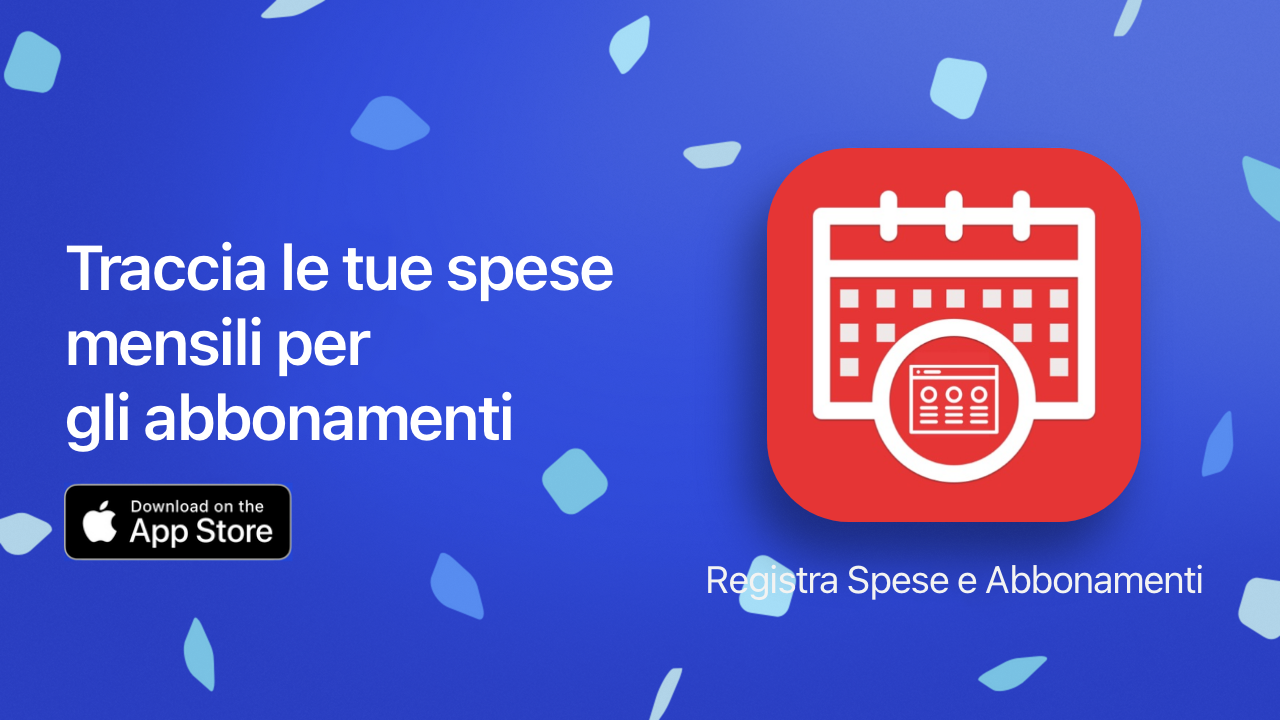 Registra Spese: l’app che vi fa capire quanto spendete ogni mese con gli abbonamenti | QuickApp