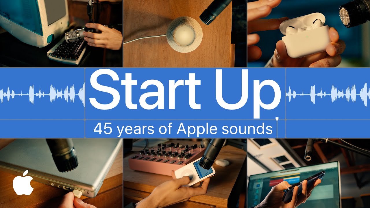 La suoneria “Start Up” creata con i suoni di 45 anni di prodotti Apple [DOWNLOAD]