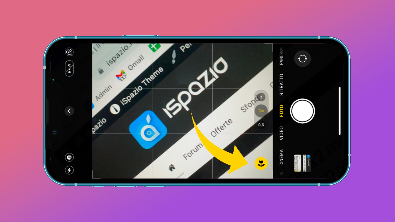 iOS 15.2 aggiunge un tasto nell’app Fotocamera per attivare e disattivare la Modalità Macro