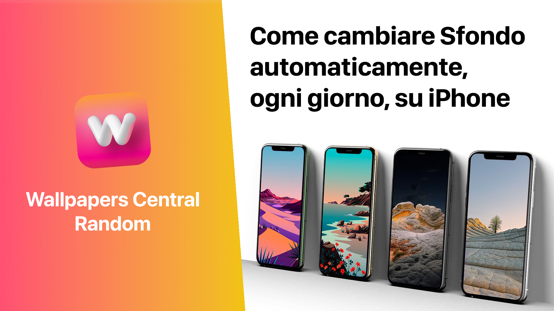 Guida: Come cambiare lo Sfondo automaticamente ogni giorno sul vostro iPhone