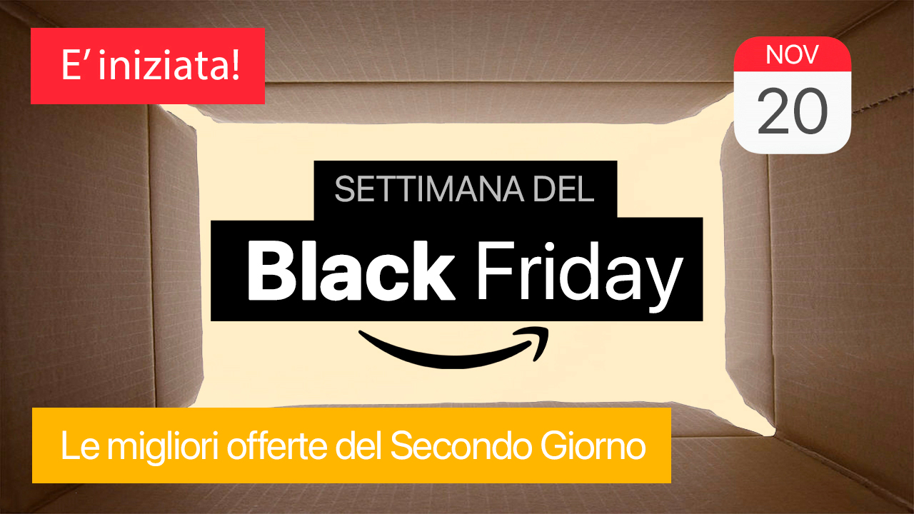 E’ iniziato il Black Friday 2021 su Amazon: Ecco i migliori prodotti in sconto [AGGIORNATO – 17:44]