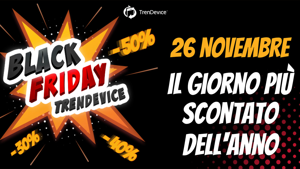Black Friday TrenDevice: i Ricondizionati più scontati dell’anno, con Spedizione Gratuita! iPhone 11 da 389,90€, iPhone XR da 289,90€