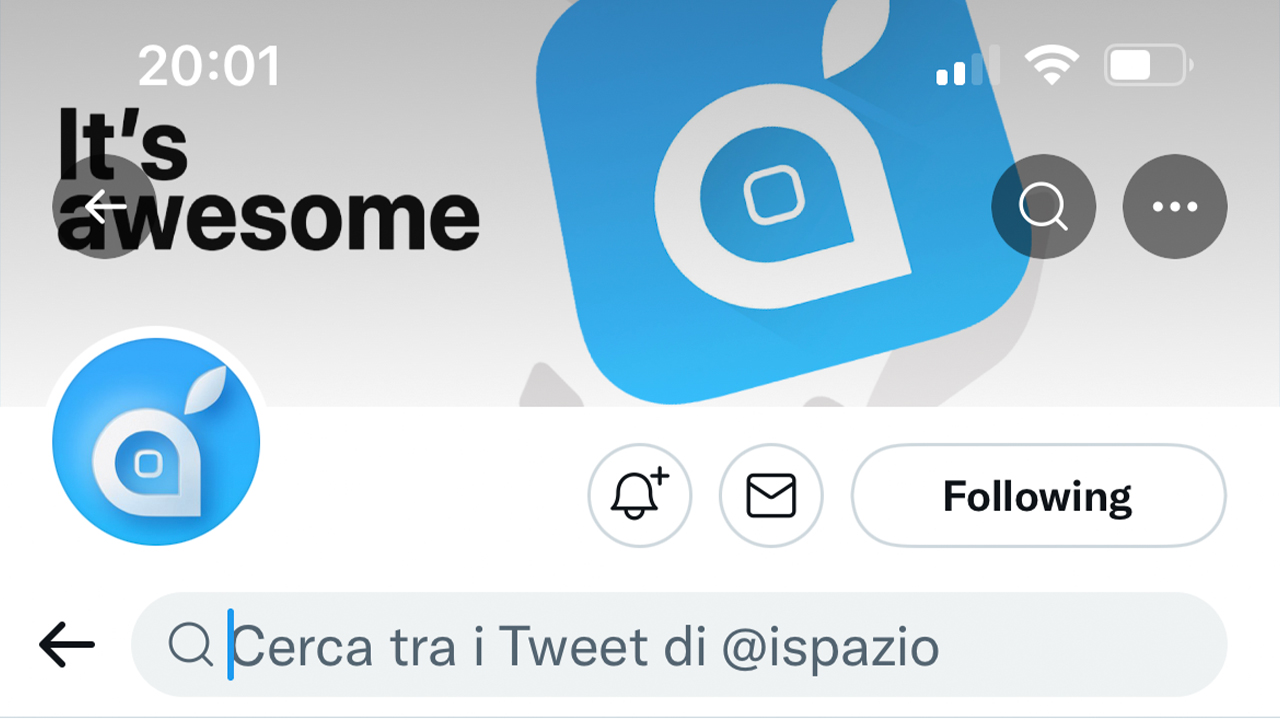 Twitter per iOS introduce la possibilità di cercare tweet all’interno dei singoli account