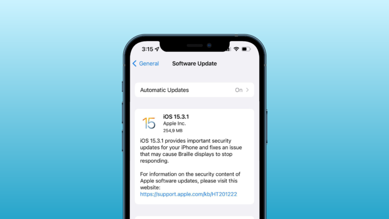 Apple rilascia iOS 15.3.1, macOS 12.2.1 e watchOS 8.4.2 per tutti gli utenti [Link al DOWNLOAD]