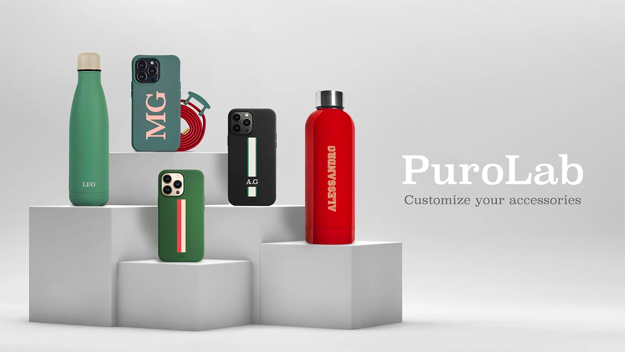 PURO Lab: Cover e Bottiglie Smart più stilose, personalizzate con i nostri nomi!