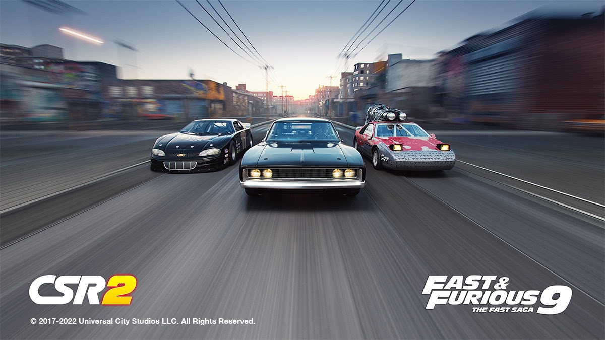 Fast & Furious 9: nel gioco CSR Racing 2 arrivano le auto più famose del film