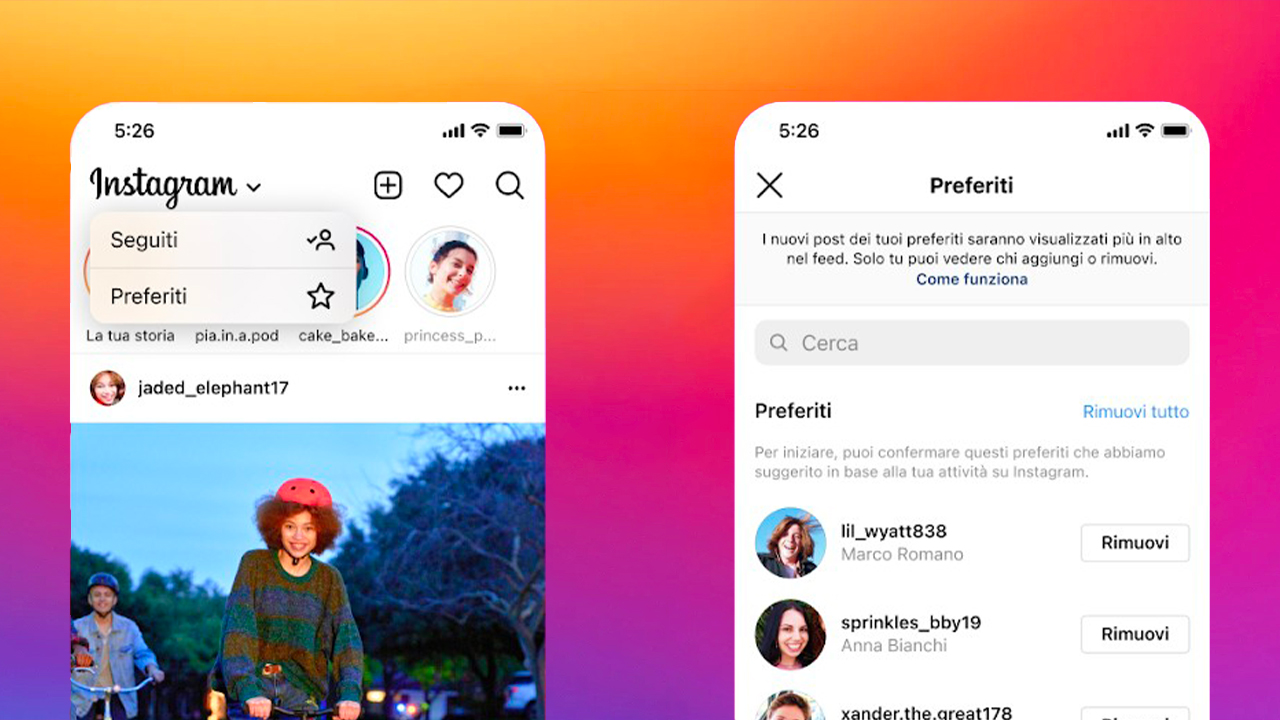 Instagram introduce “un Feed più personale” con i post in ordine cronologico!