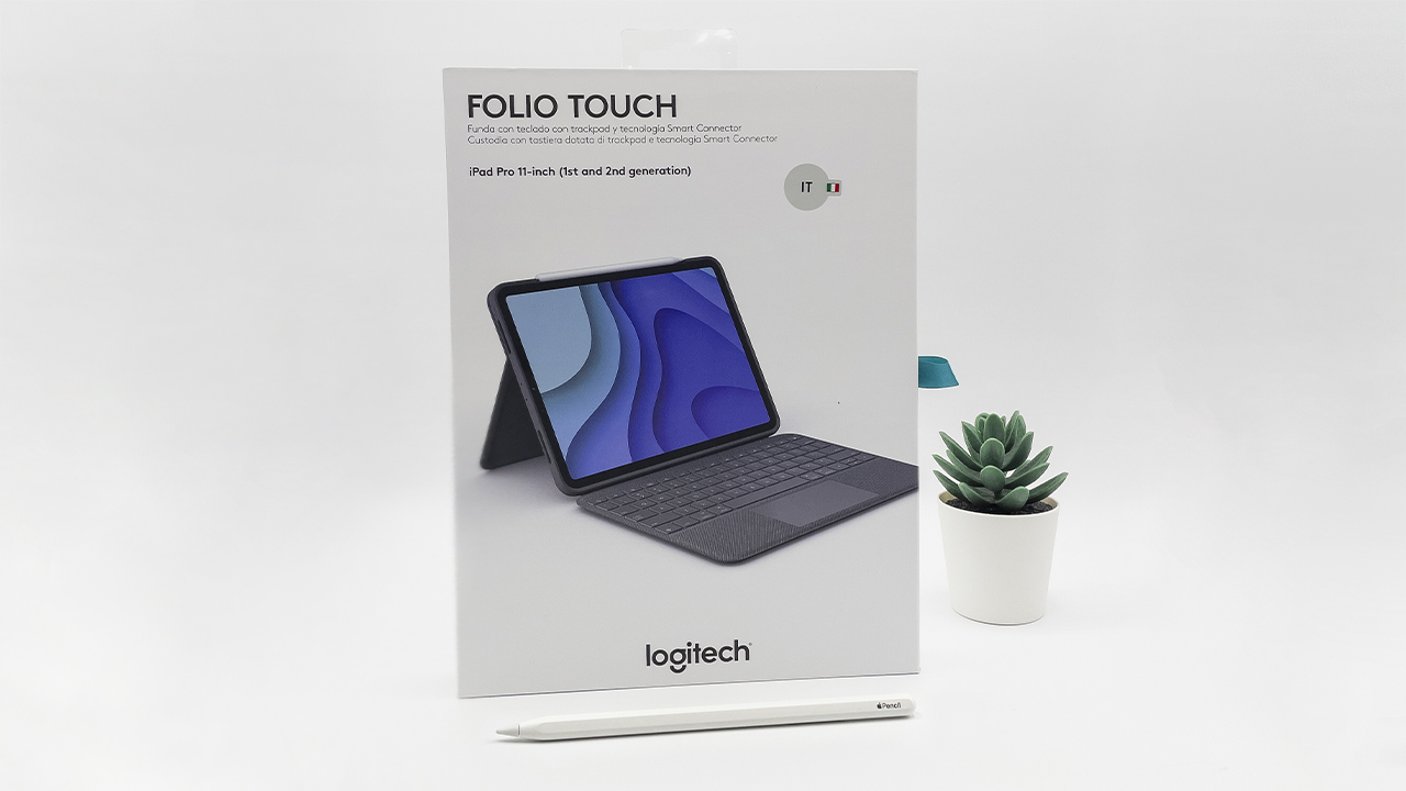 Recensione Logitech Folio Touch, una cover con tastiera e trackpad per iPad Pro ed iPad Air