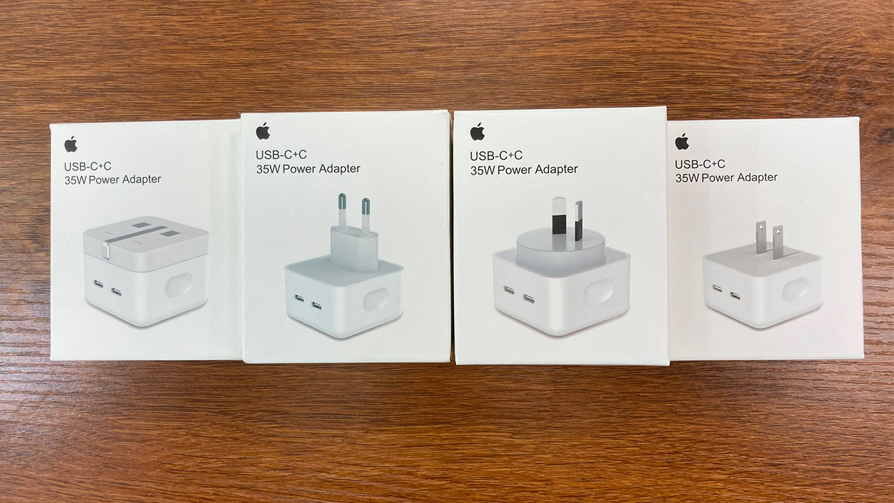 Nuove immagini mostrano il nuovo caricatore Apple da 35W con doppia porta USB-C