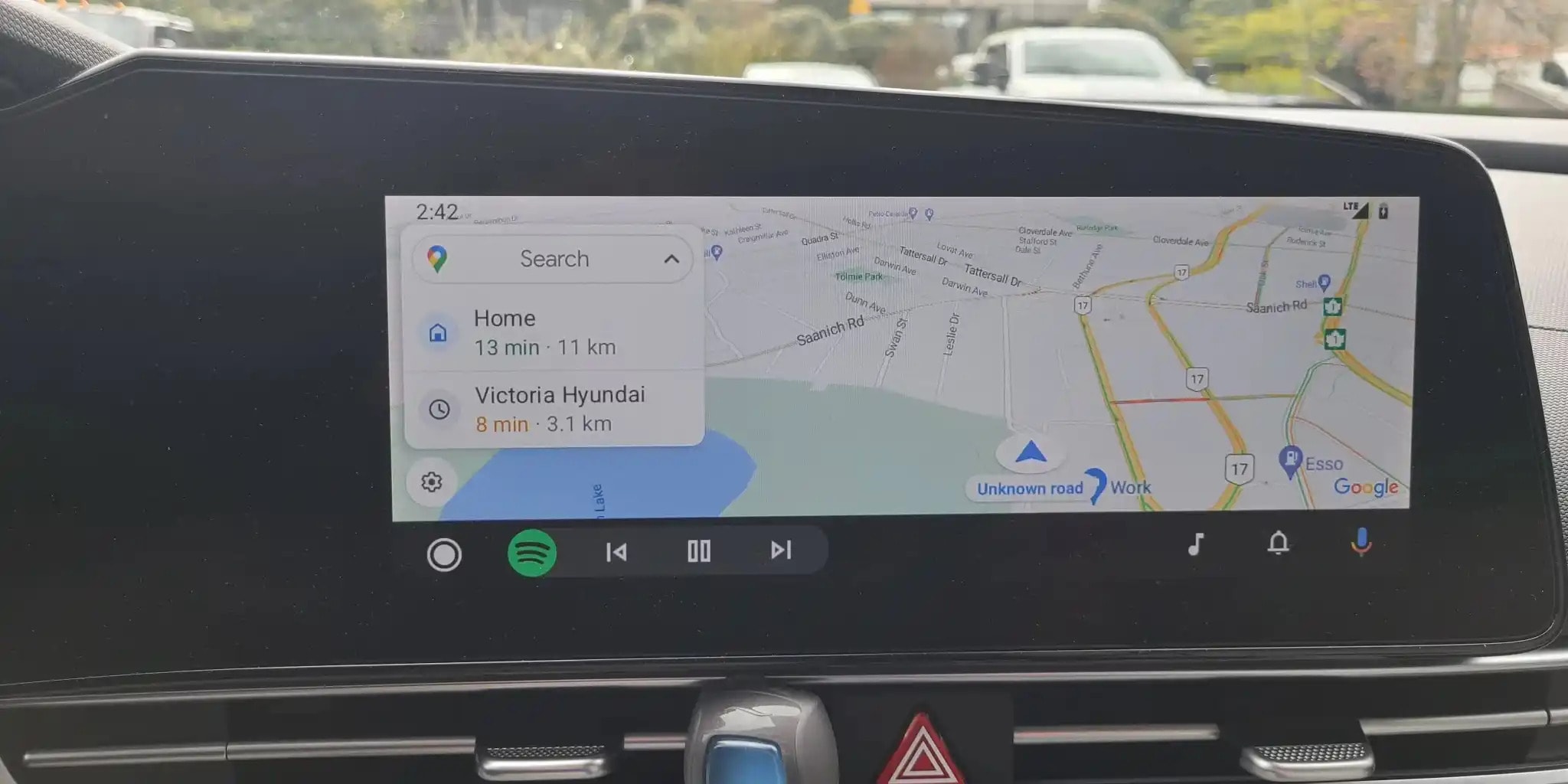 Android Auto si aggiorna: aggiunto il supporto al formato widescreen su alcune auto Hyundai