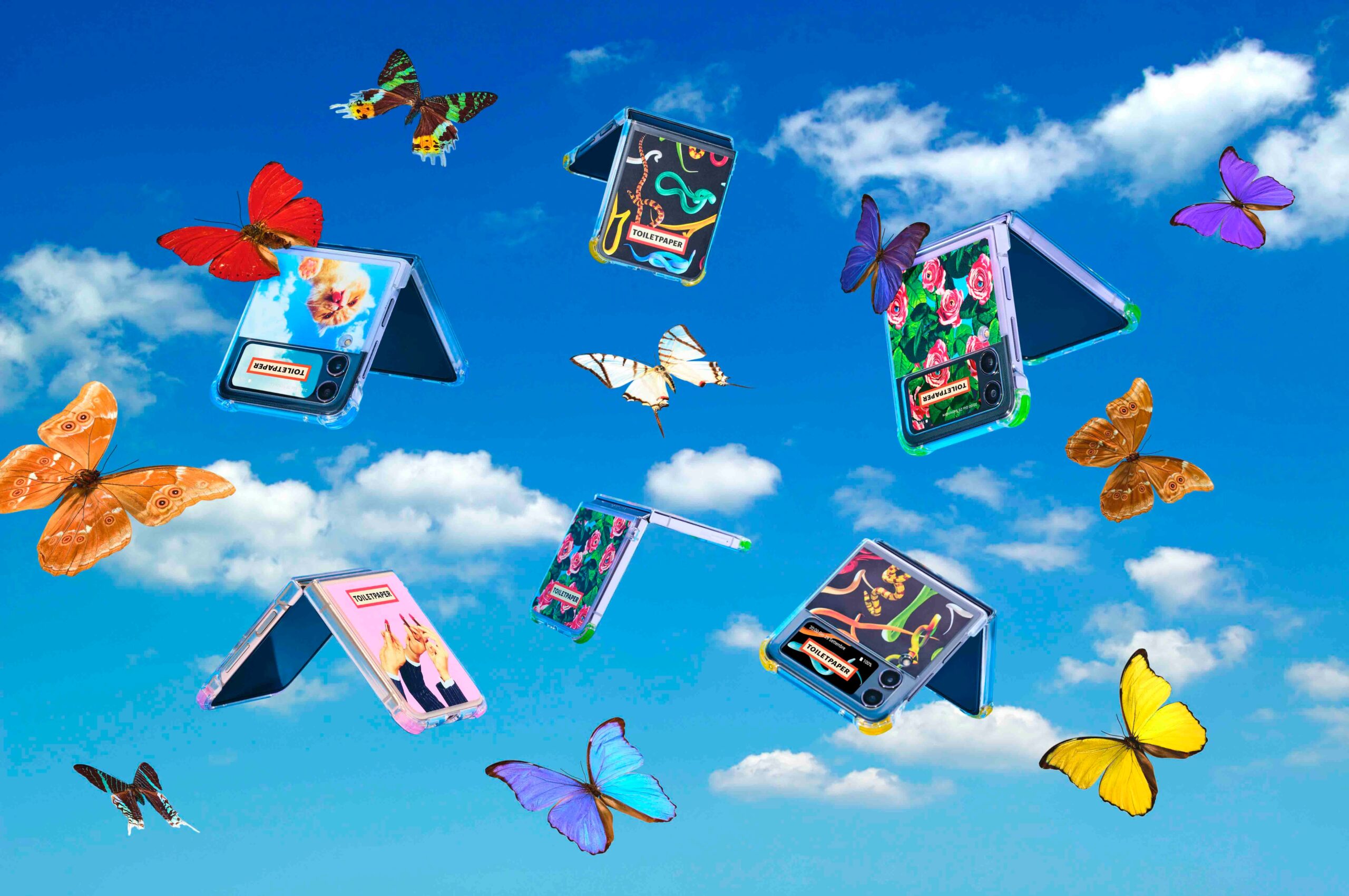 Samsung e Toiletpaper presentano le cover esclusive per Galazy Z Flip 4 e Fold 4