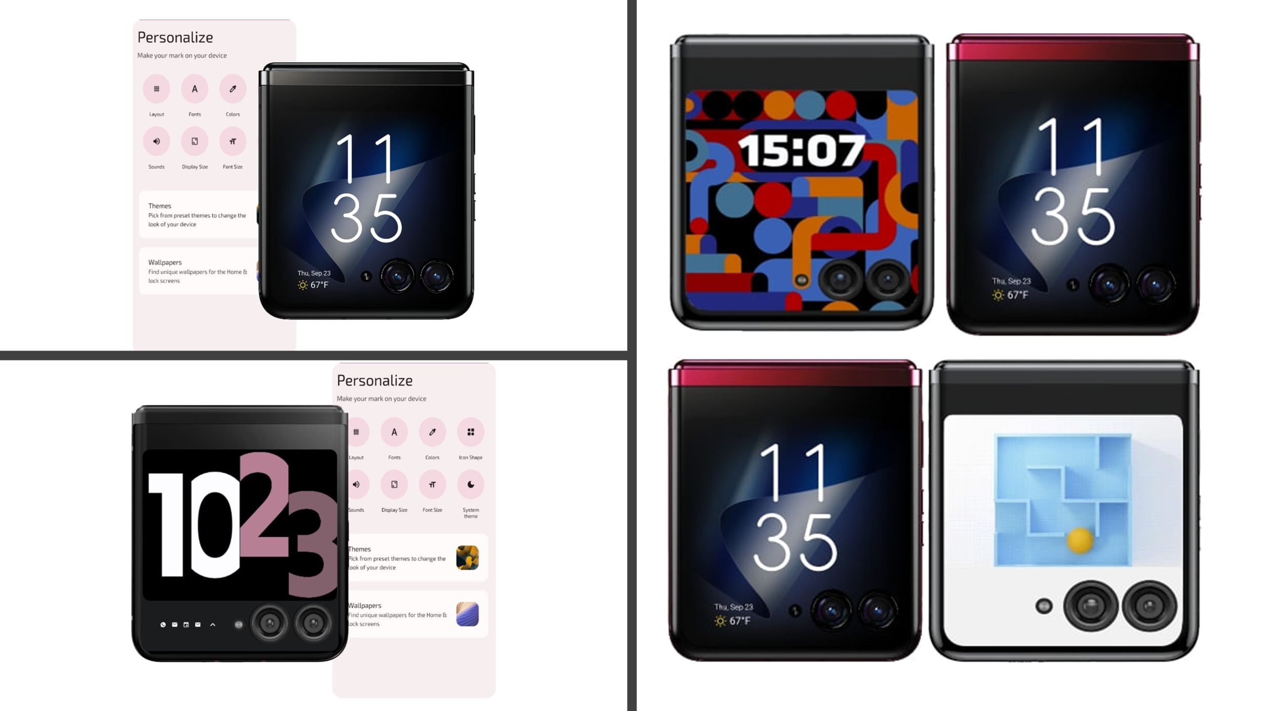 Razr 40 Ultra: trapelano specifiche e sfondi prima del lancio