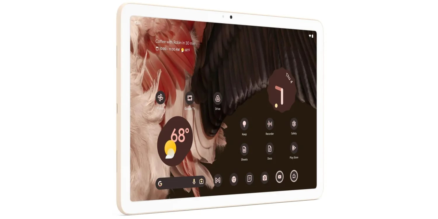 Pixel Tablet convince sempre di più: nuova immagine in rosa